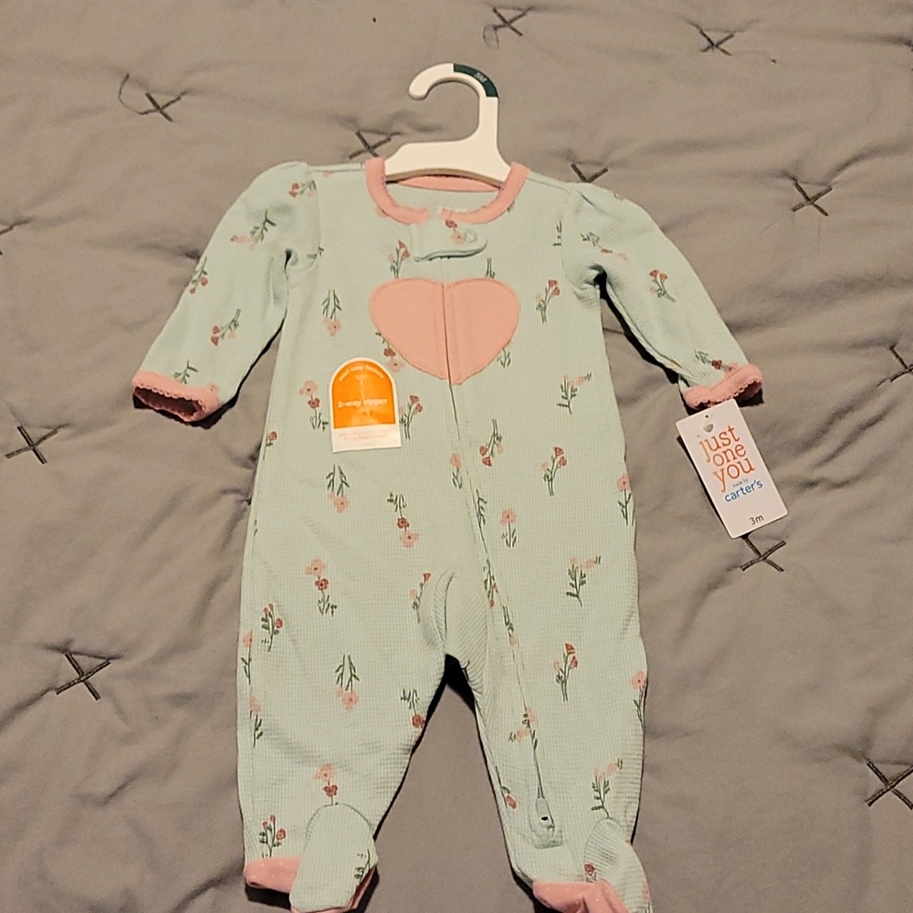 Carters 100% cotton zip up